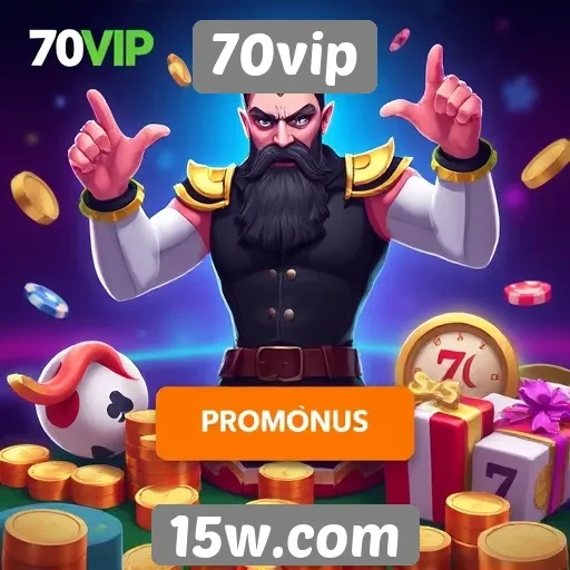 Promoções atuais e bônus no 70vip