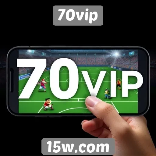 70vip oferece diversidade de jogos para dispositivos móveis